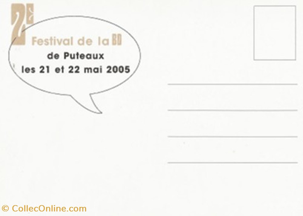Puteaux (92) 2005 cartes postales bande dessinee puteaux 92 2005
