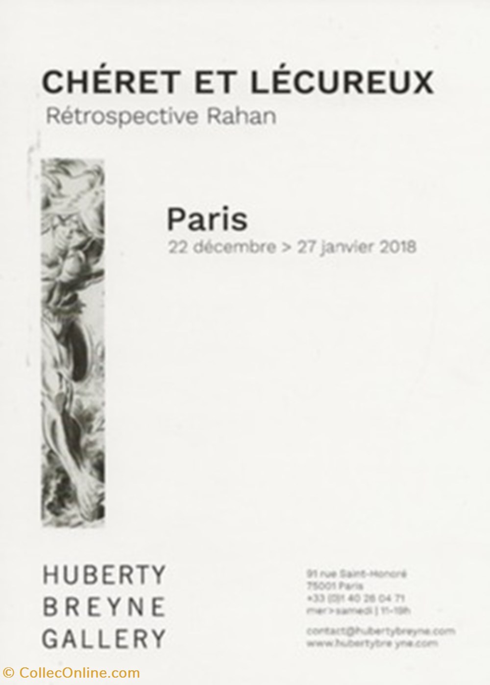 cartes postales bande dessinee rahan