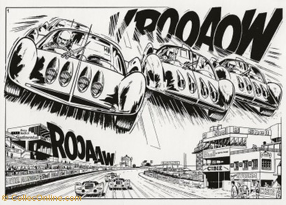 Michel Vaillant 2015 cartes postales bande dessinee michel vaillant 2015