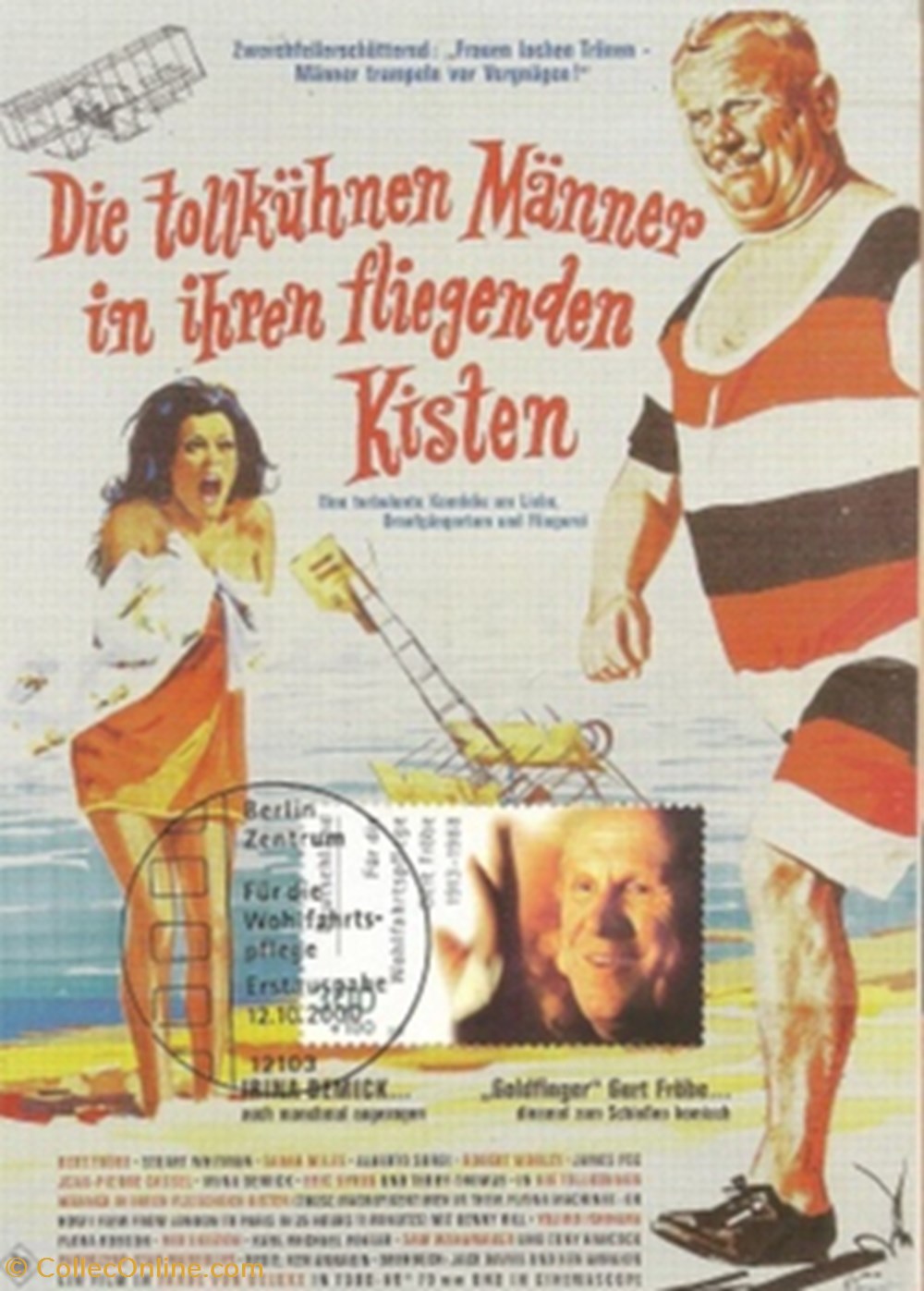 cartes postales autres die tollkuhnen manner in ihren fliegenden kisten