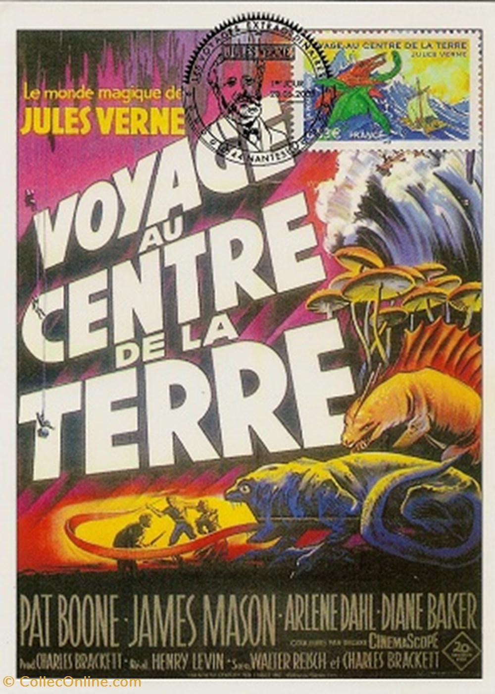 Voyage au centre de la terre cartes postales autres voyage au centre de la terre