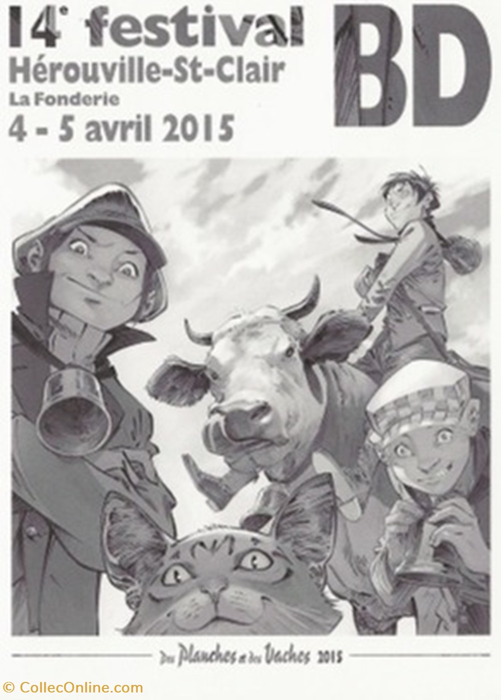Hérouville St Clair (14) 2015 cartes postales bande dessinee herouville st clair 14 2015