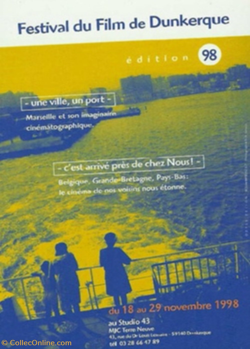 cartes postales autres dunkerque festival de film 1998