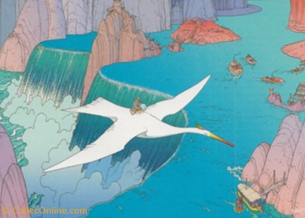Moebius cartes postales bande dessinee moebius