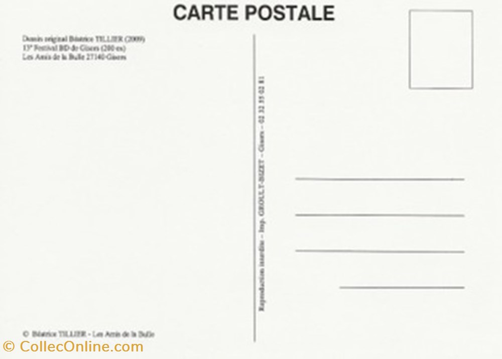 Gisors (27) 2009 cartes postales bande dessinee gisors 27 2009