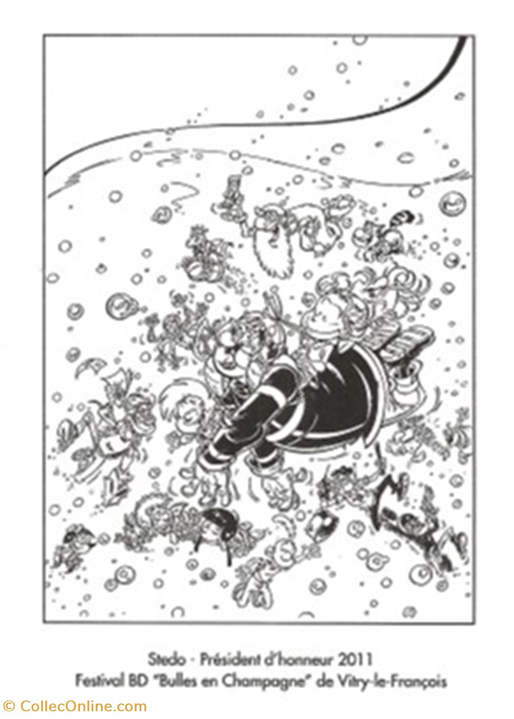 Vitry-le-François (51) 2011 cartes postales bande dessinee vitry le francois 51 2011