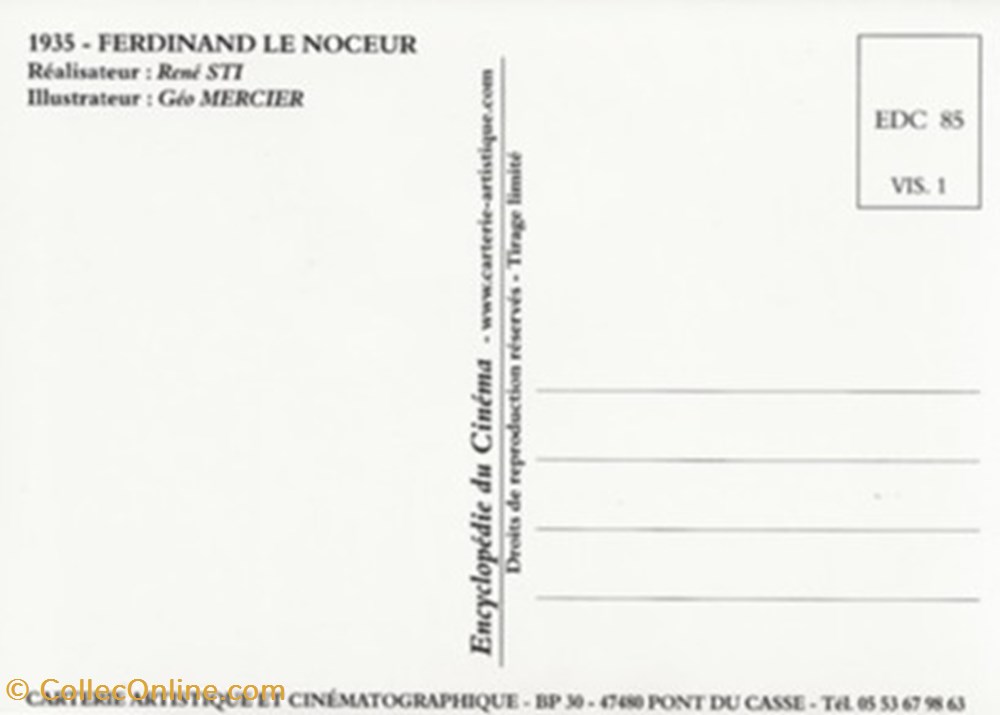 cartes postales autres ferdinand le noceur
