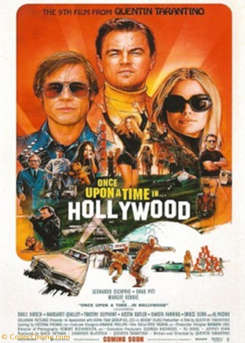 Once upon a time in Hollywood cartes postales autres once upon a time in hollywood