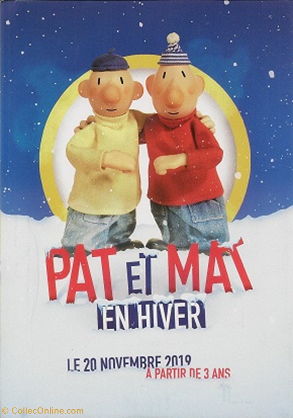 Pat et Mat en hiver cartes postales autres pat et mat en hiver