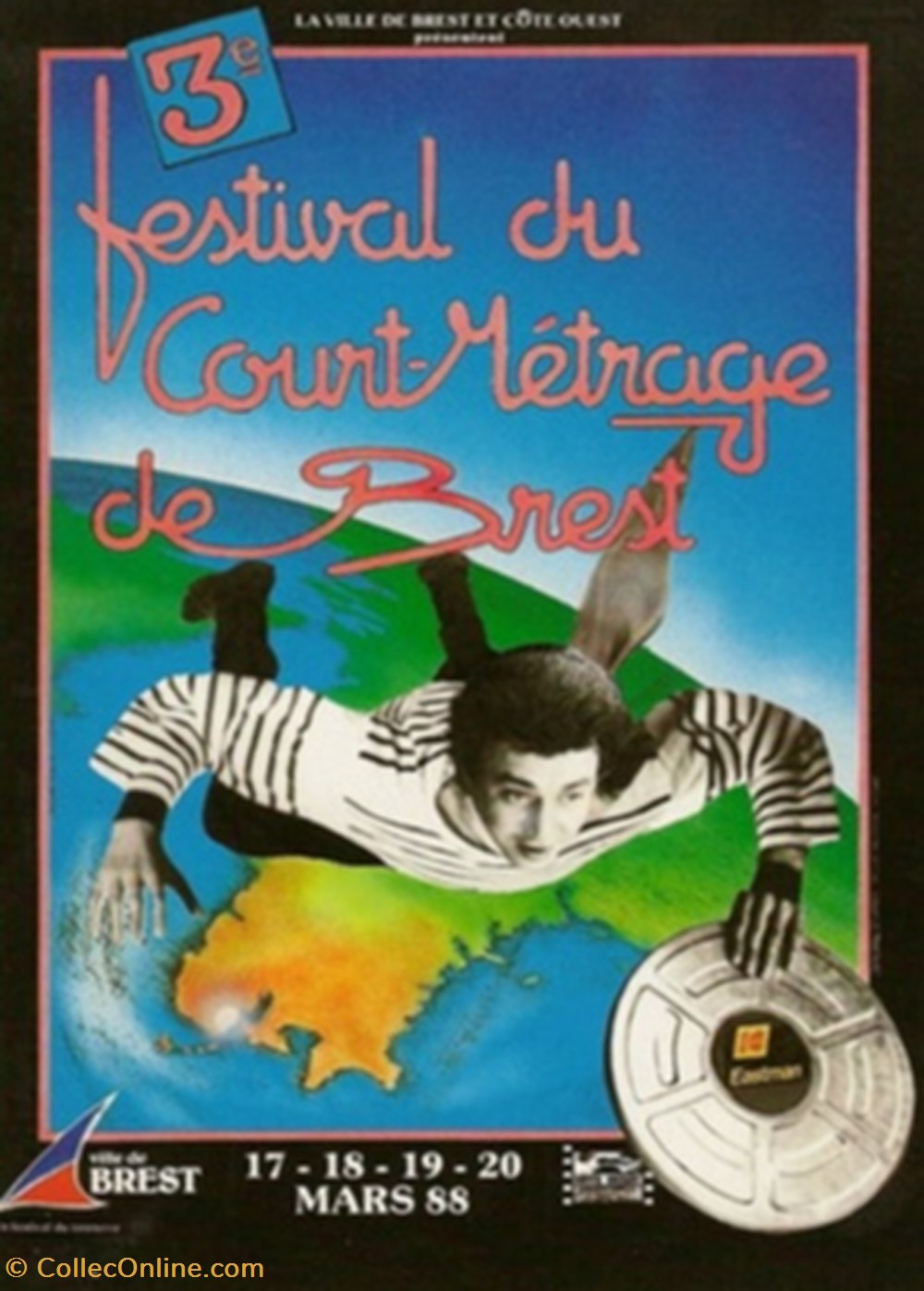 cartes postales autres brest festival du court metrage 1988