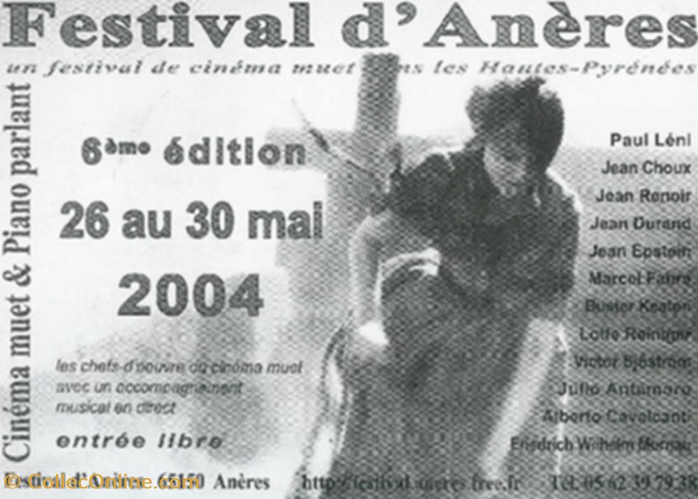 cartes postales autres aneres festival de cinema muet 2004