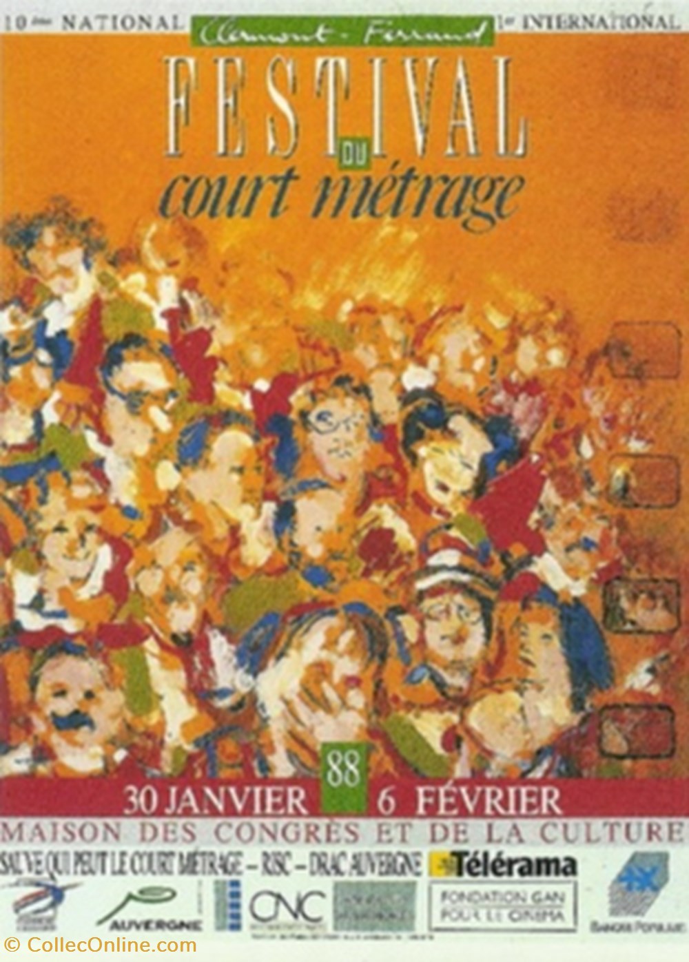 cartes postales autres clermont ferrand festival du court metrage 1988