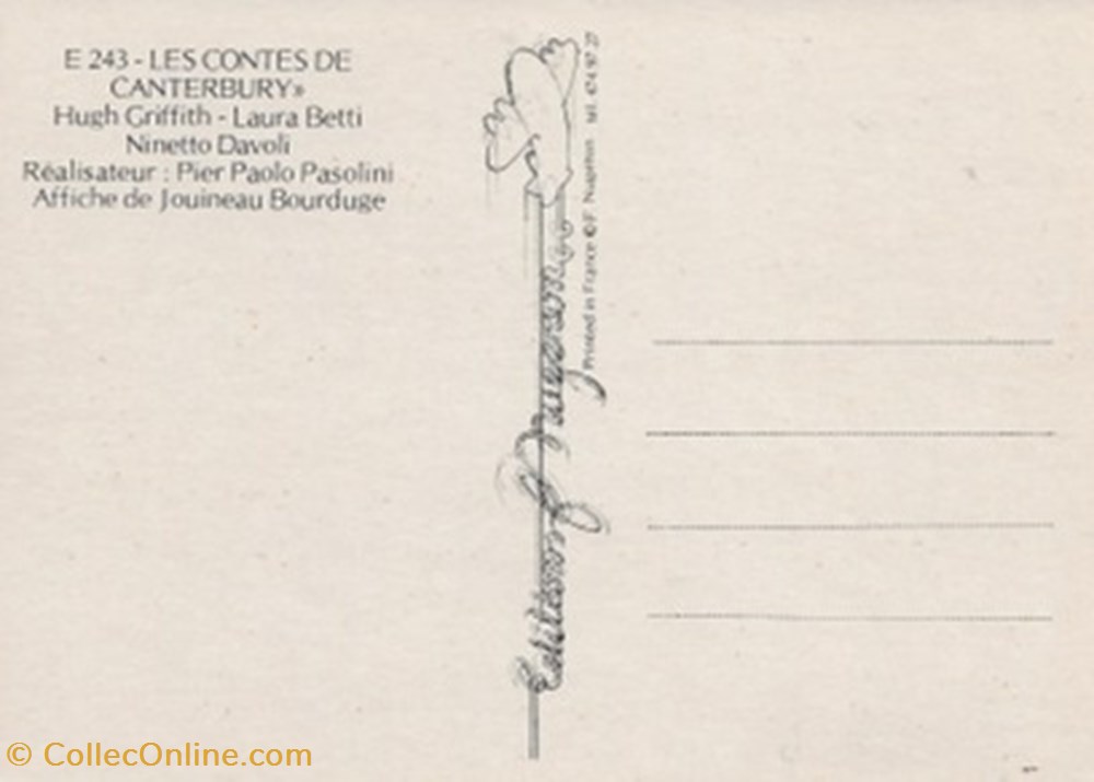 Les contes de Canterbury cartes postales autres les contes de canterbury