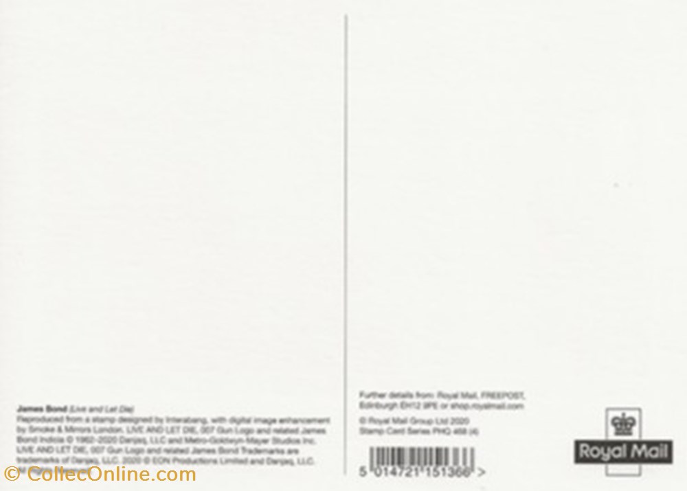 Live and let die 4 cartes postales autres live and let die