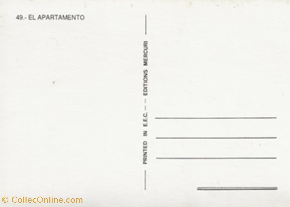 cartes postales autres el apartamento