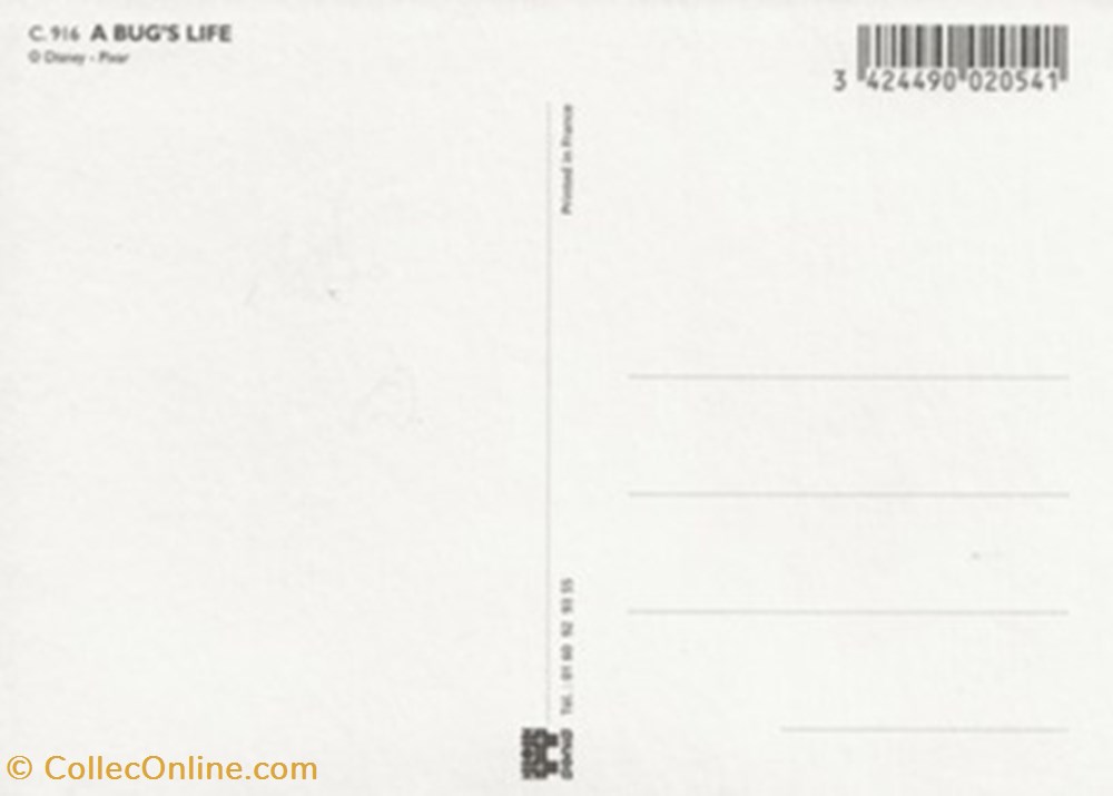 A bug's life cartes postales autres a bug s life