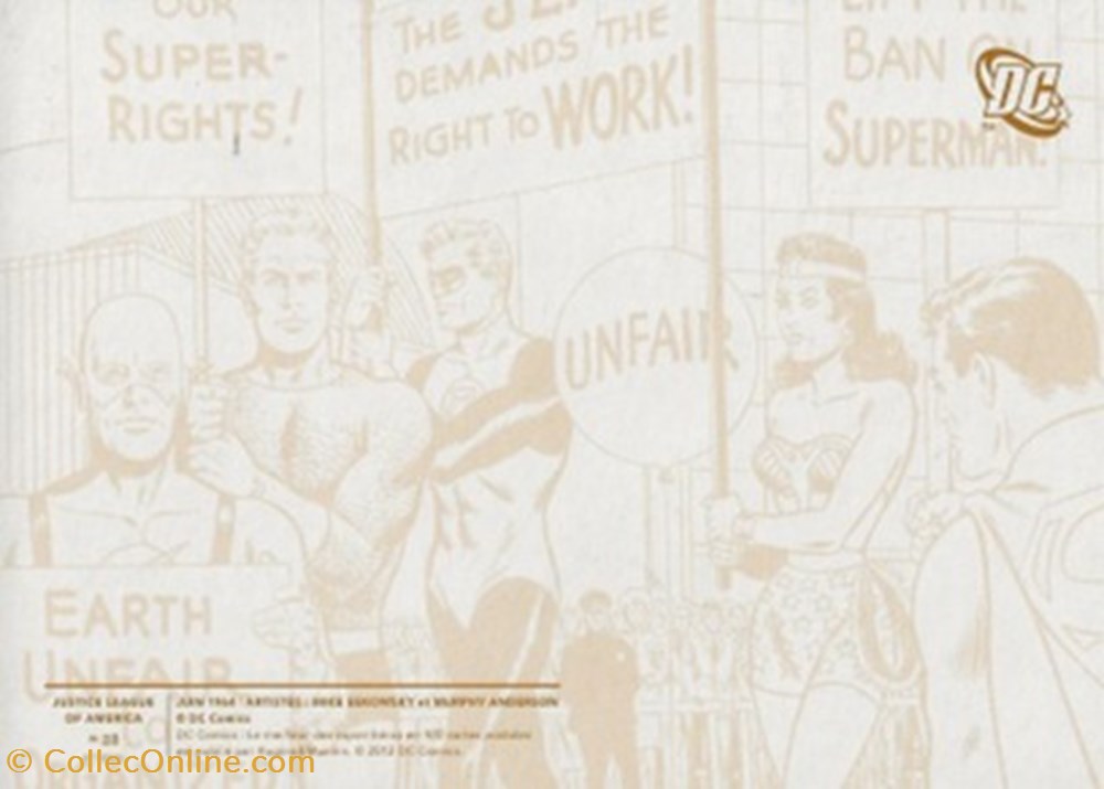 DC Comics cartes postales bande dessinee dc comics