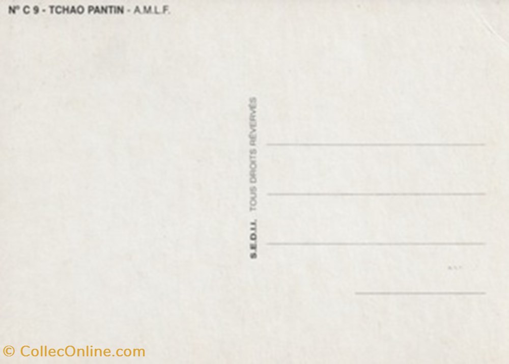Tchao Pantin cartes postales autres tchao pantin