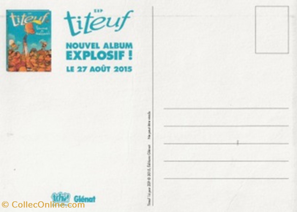 cartes postales bande dessinee titeuf