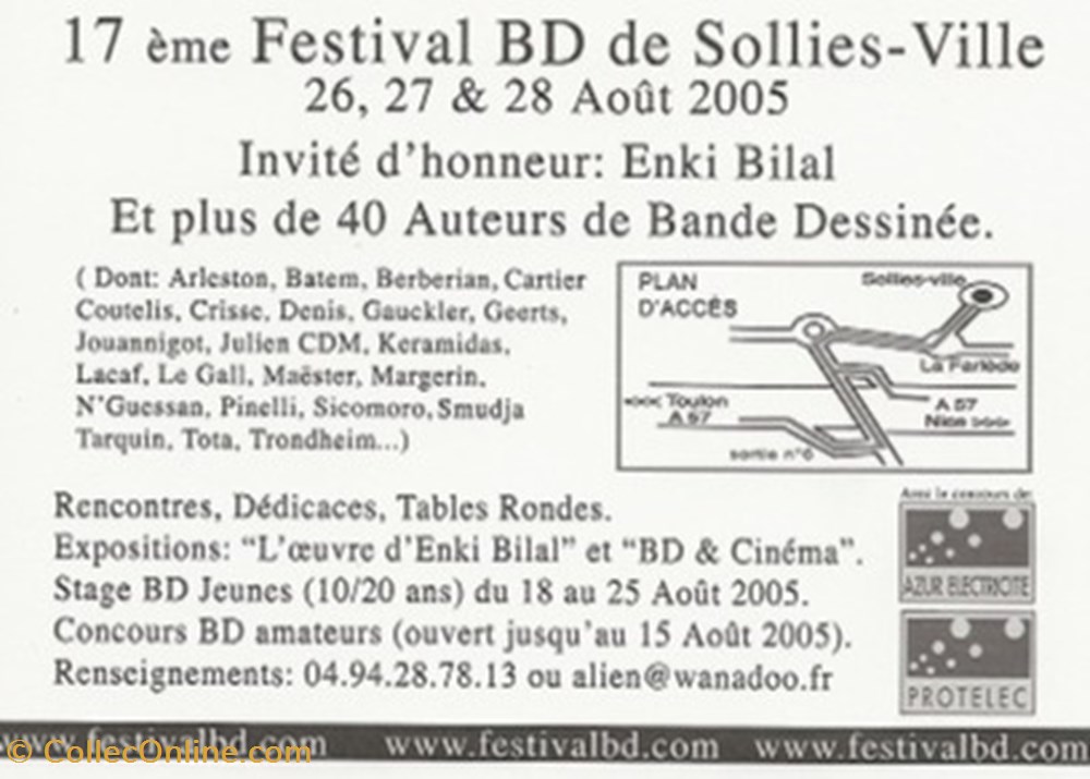 Solliès-Ville (83) 2005 cartes postales bande dessinee sollies ville 83 2005