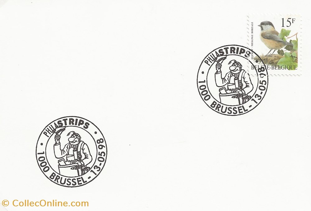 Bruxelles (Belgique) 1998 Philastrips timbres bruxelles belgique 1998 philastrips