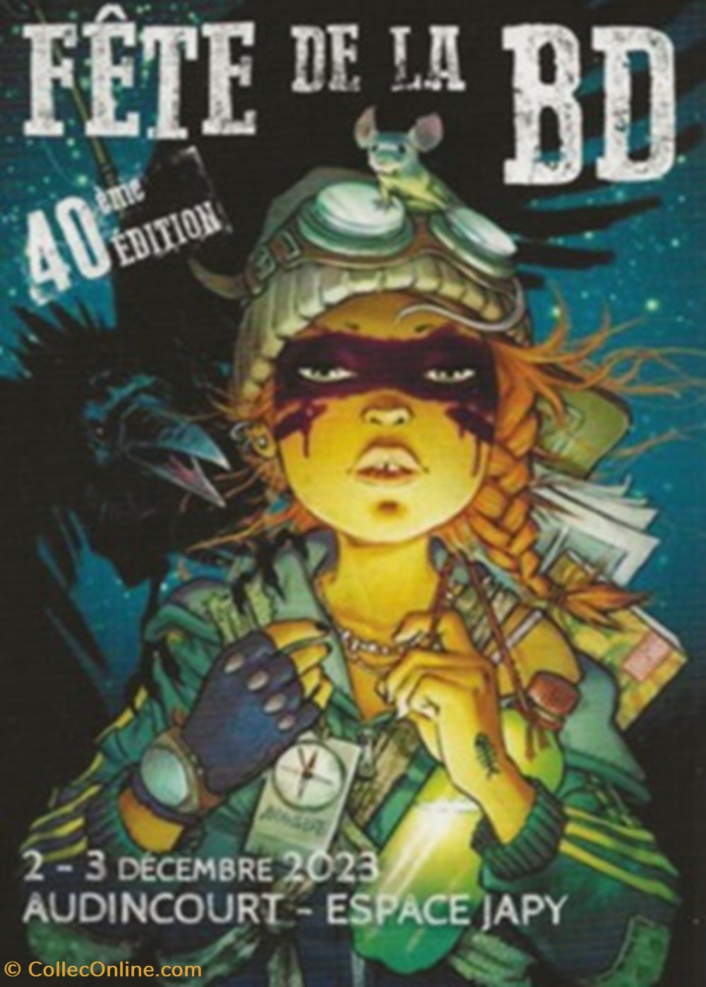 Audincourt (25) 2023 cartes postales bande dessinee audincourt 25 2023