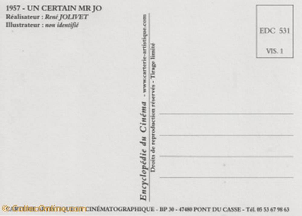 Un certain Mr Jo cartes postales autres un certain mr jo
