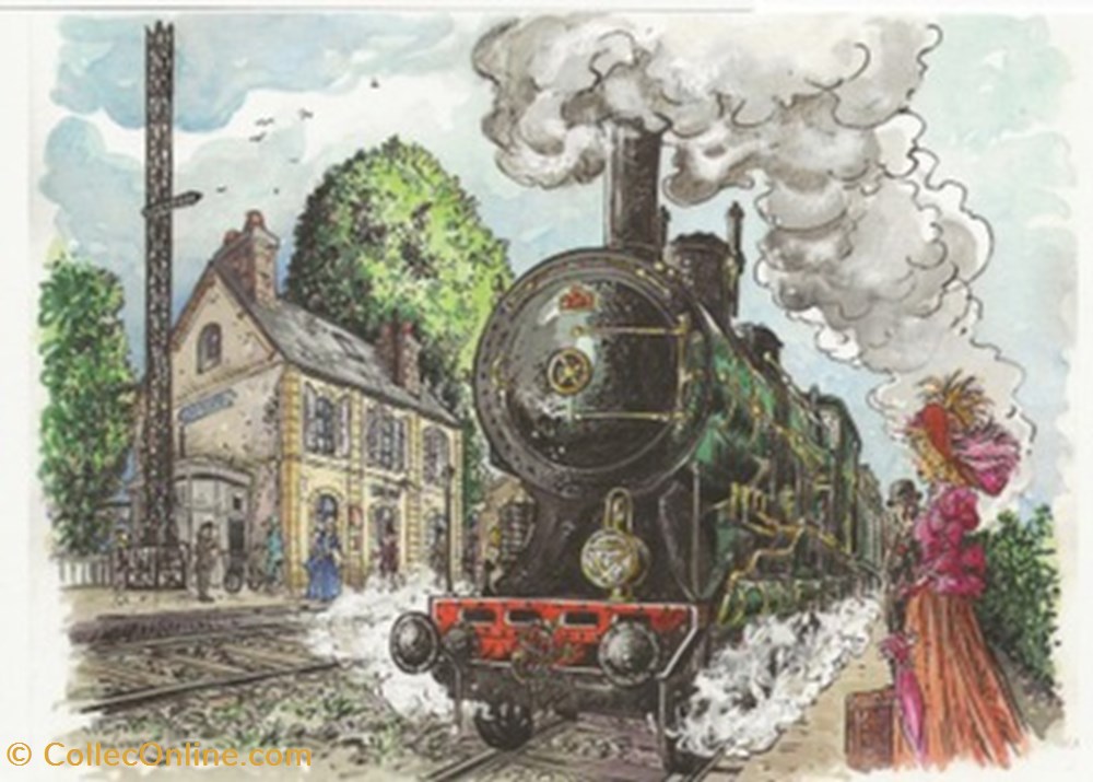 cartes postales bande dessinee liguge 86 2015