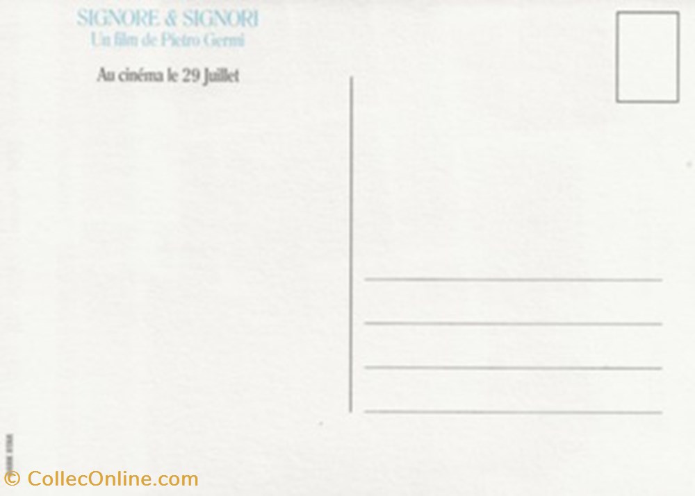 Signore & signori cartes postales autres signore signori
