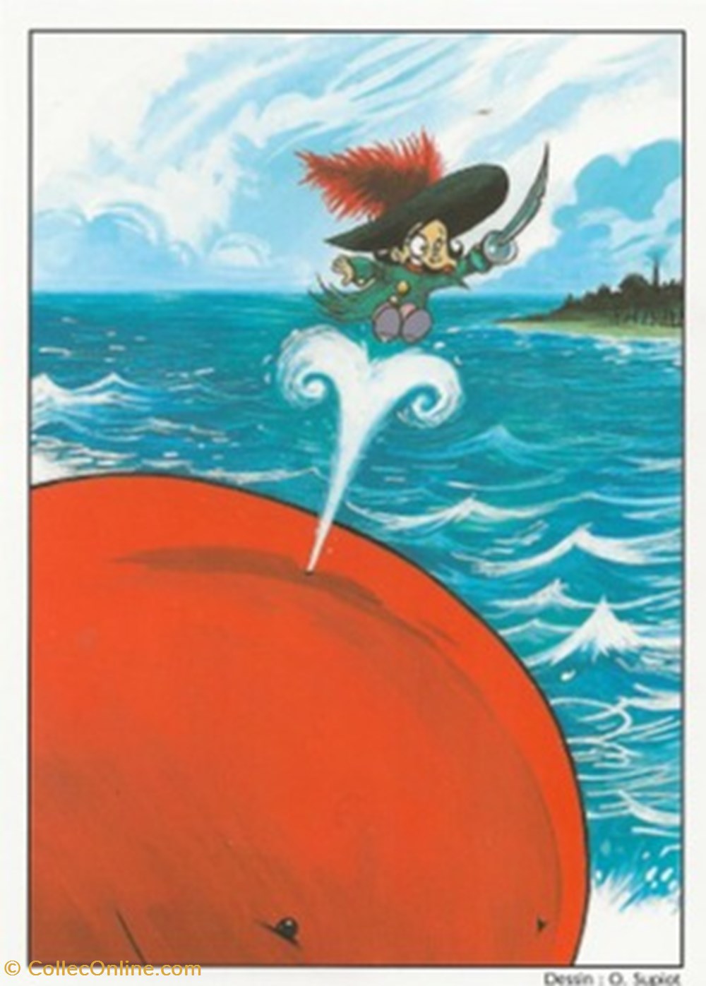 cartes postales bande dessinee saint malo 35 2004