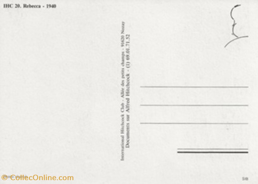 Rebecca cartes postales autres rebecca