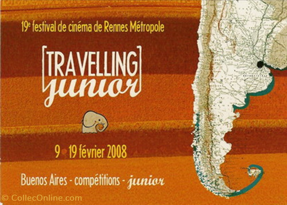 Rennes Festival de cinéma travelling junior 2008 cartes postales autres rennes festival de cinema travelling junior 2008