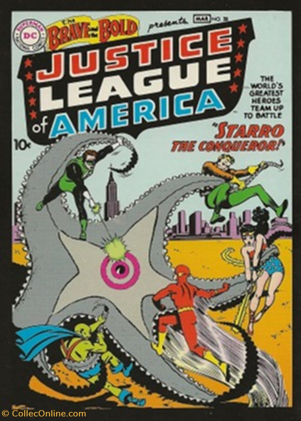DC Comics cartes postales bande dessinee dc comics