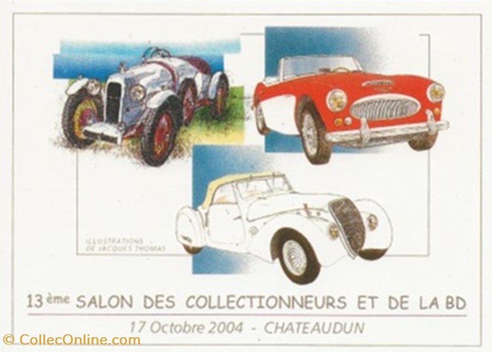 Chateaudun (28) 2004 cartes postales bande dessinee chateaudun 28 2004
