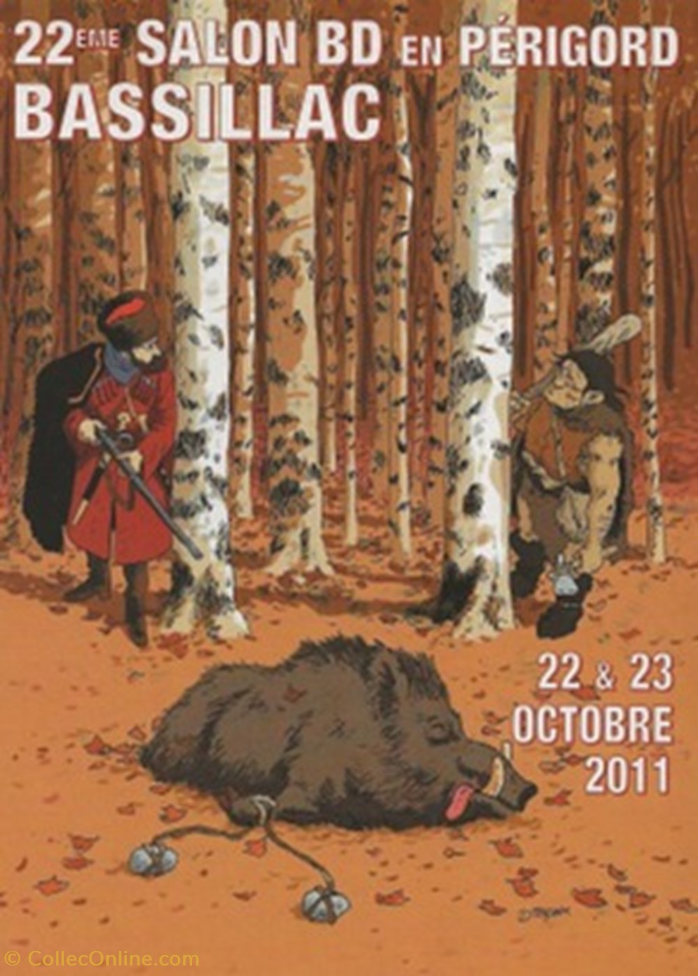 cartes postales bande dessinee bassillac 24 2011