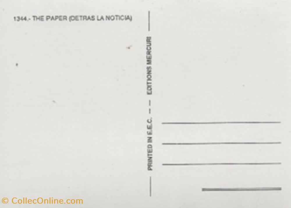 The paper (Detras de la noticia) cartes postales autres the paper detras de la noticia
