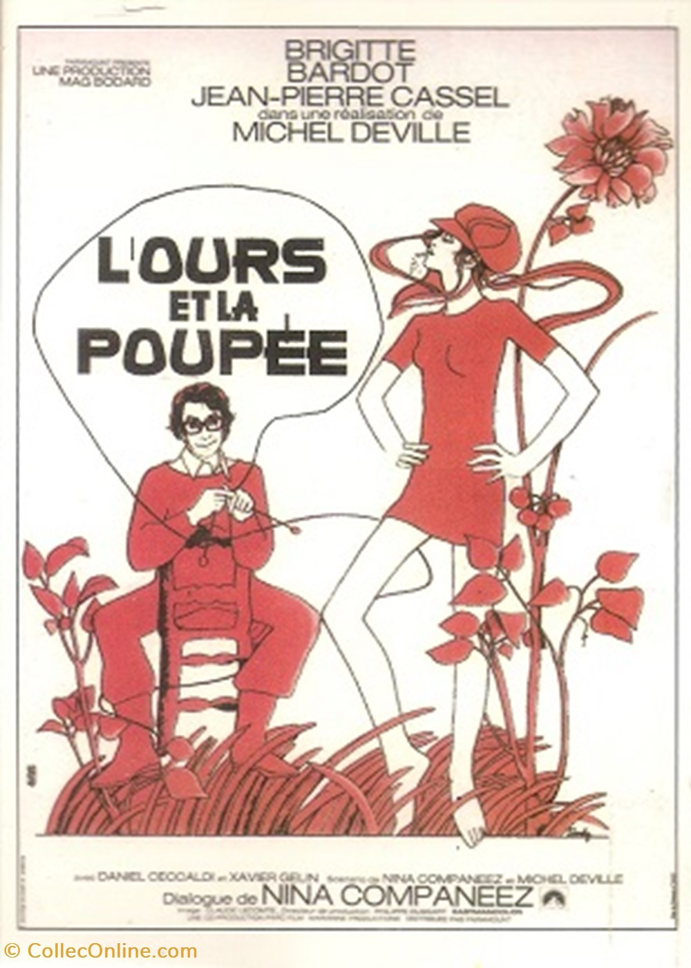 L'ours et la poupée cartes postales autres l ours et la poupee