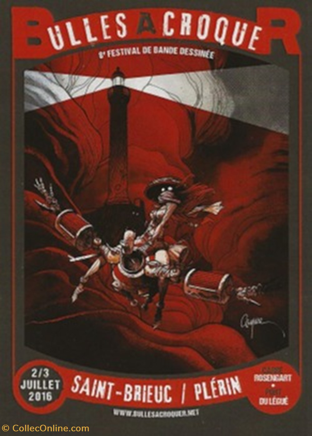 Saint-Brieuc (22) 2016 cartes postales bande dessinee saint brieuc 22 2016