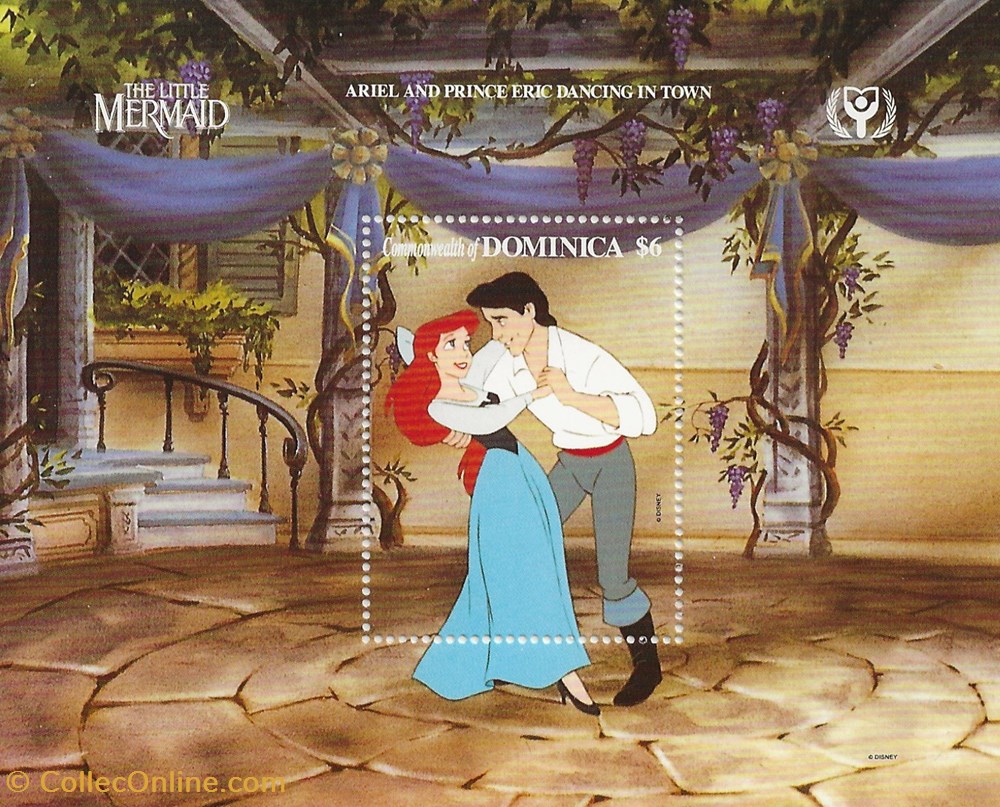 ZZZ bloc (Dominique) The little mermaid timbres zzz bloc dominique the little mermaid