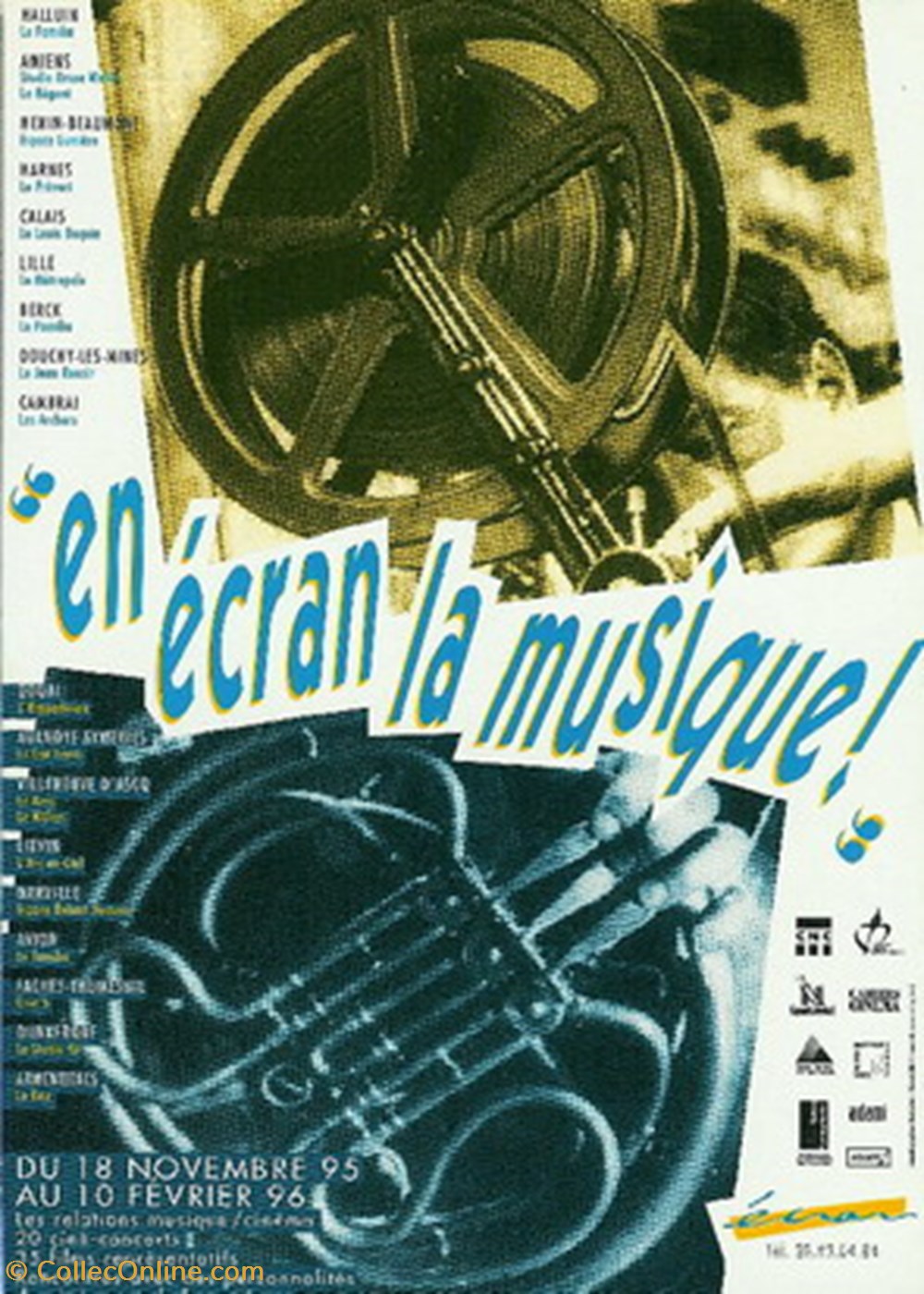 Lille En écran la musique 1995 cartes postales autres lille en ecran la musique 1995