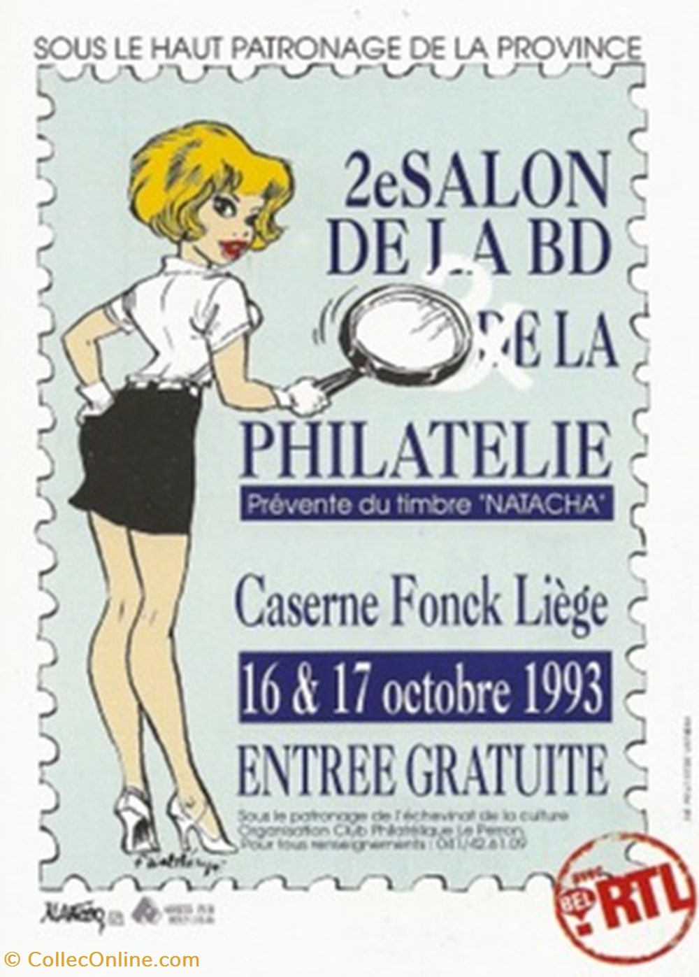 Liège (Belgique) 1993 cartes postales bande dessinee liege belgique 1993
