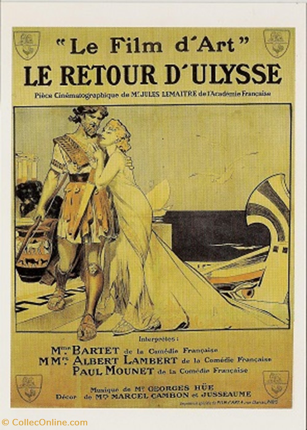 Le retour d'Ulysse cartes postales autres le retour ulysse
