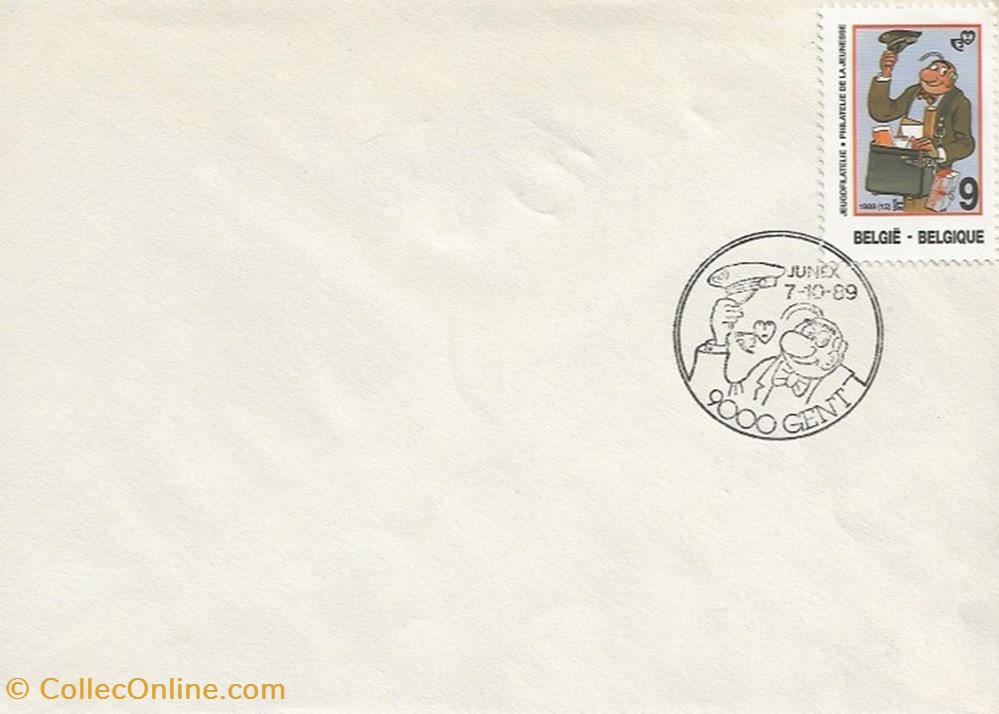 Gent (Belgique) 1989 Nero timbres gent belgique 1989 nero