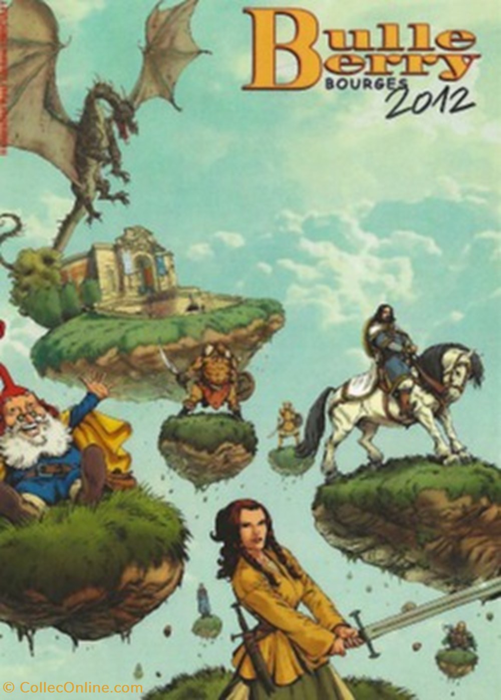 Bourges (18) 2012 cartes postales bande dessinee bourges 18 2012