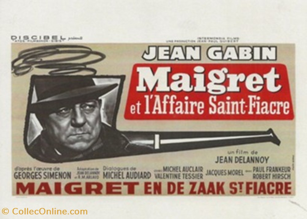 cartes postales autres maigret et affaire saint fiacre