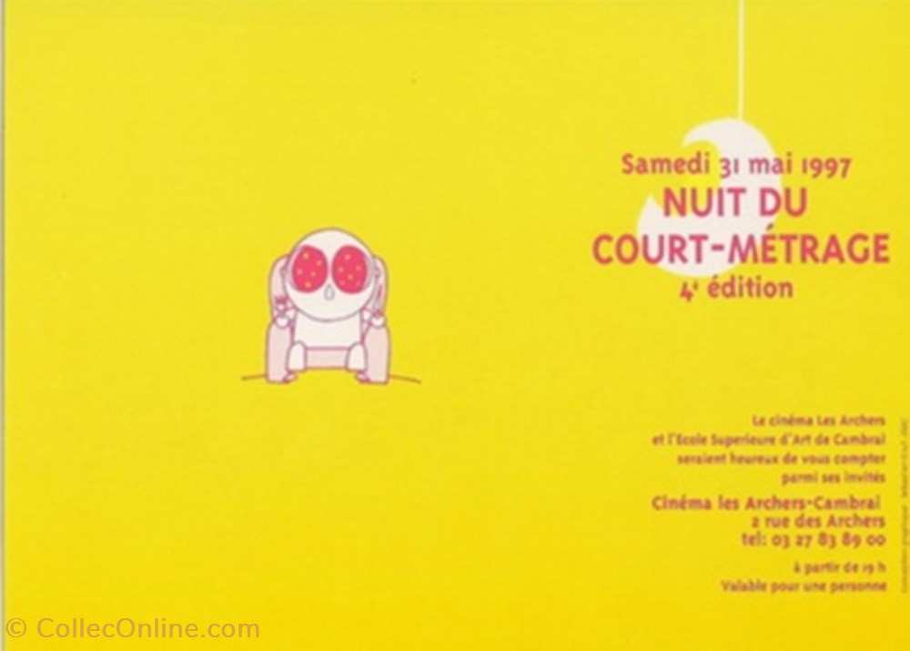 cartes postales autres cambrai la nuit du court metrage 1997