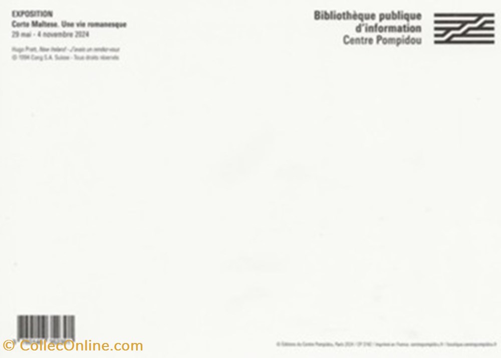 Corto Maltese exposition cartes postales bande dessinee corto maltese exposition