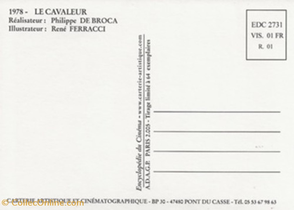 Le cavaleur cartes postales autres le cavaleur