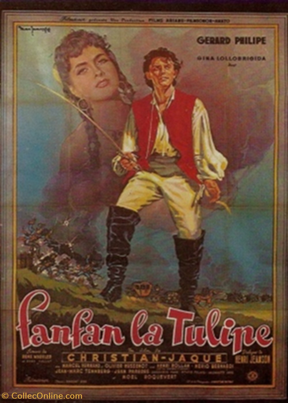 cartes postales autres fanfan la tulipe