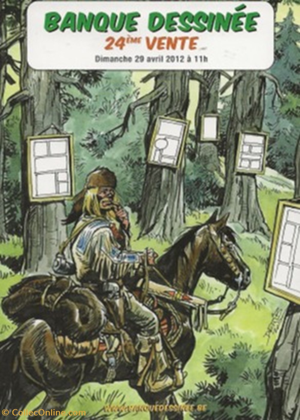 Banque Dessinée 24 cartes postales bande banque dessinee 24